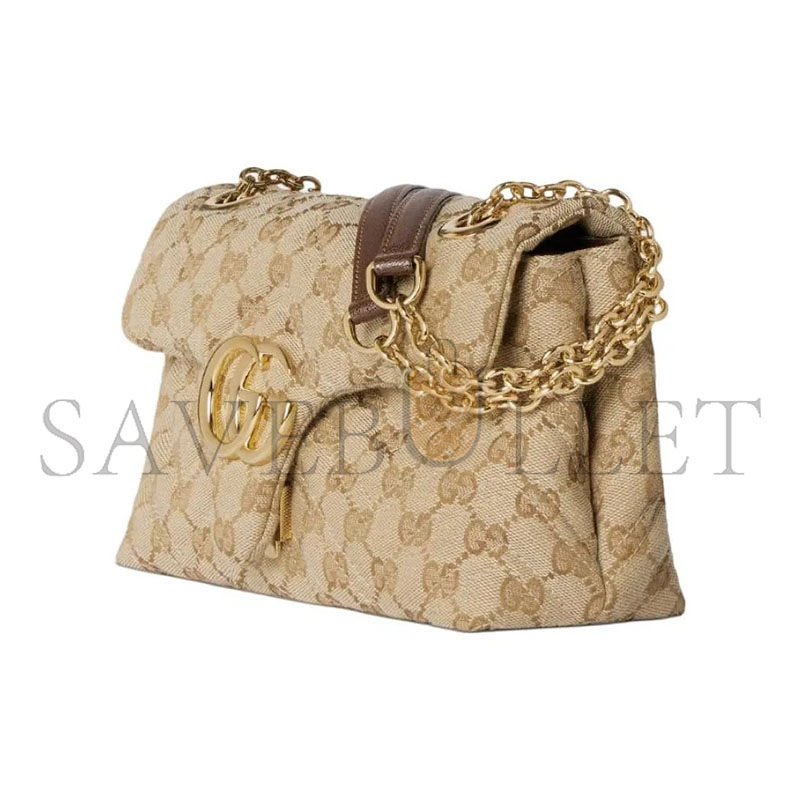 Gvc*1 gg marmont small shoulder bag 855371 (23*17*9cm)